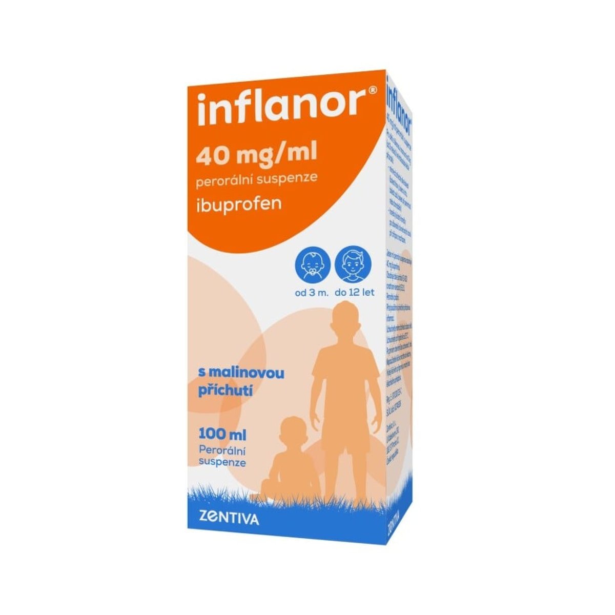 INFLANOR 40MG/ML Perorální suspenze 100ML