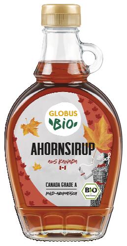 Globus BIO javorový sirup, 250 ml