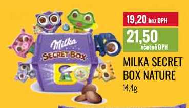 MILKA SECRET BOX NATURE 14,4g 