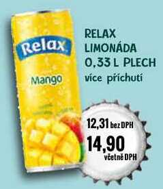 RELAX LIMONÁDA 0,33 L 