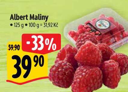 Albert Maliny 125 g  