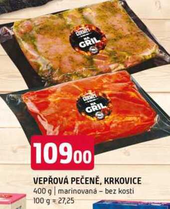 Vepřová pečeně krkovice 400 g marinovaná