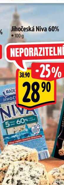   Jihočeská Niva 60% 100 g 