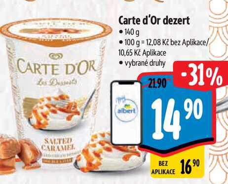   Carte d'Or dezert •140 g  