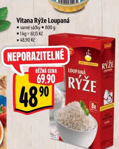 Vitana Rýže Loupaná   800 g  