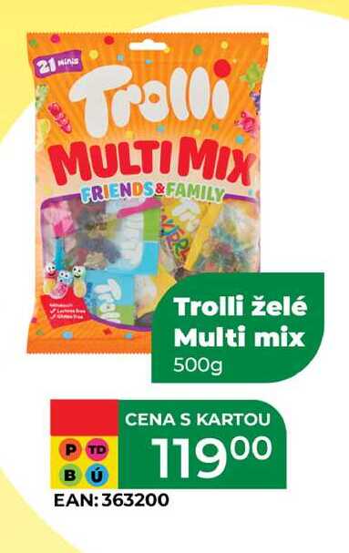 Trolli želé Multi mix 500g  