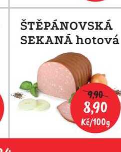 ŠTĚPÁNOVSKÁ SEKANÁ hotová 100g  