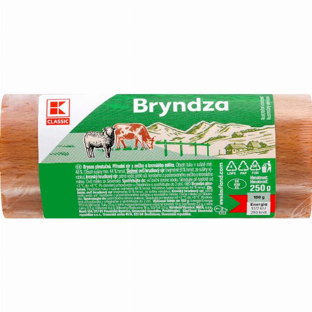 K-Classic Bryndza plnotučná