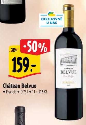 Château Belvue, 0,75 l