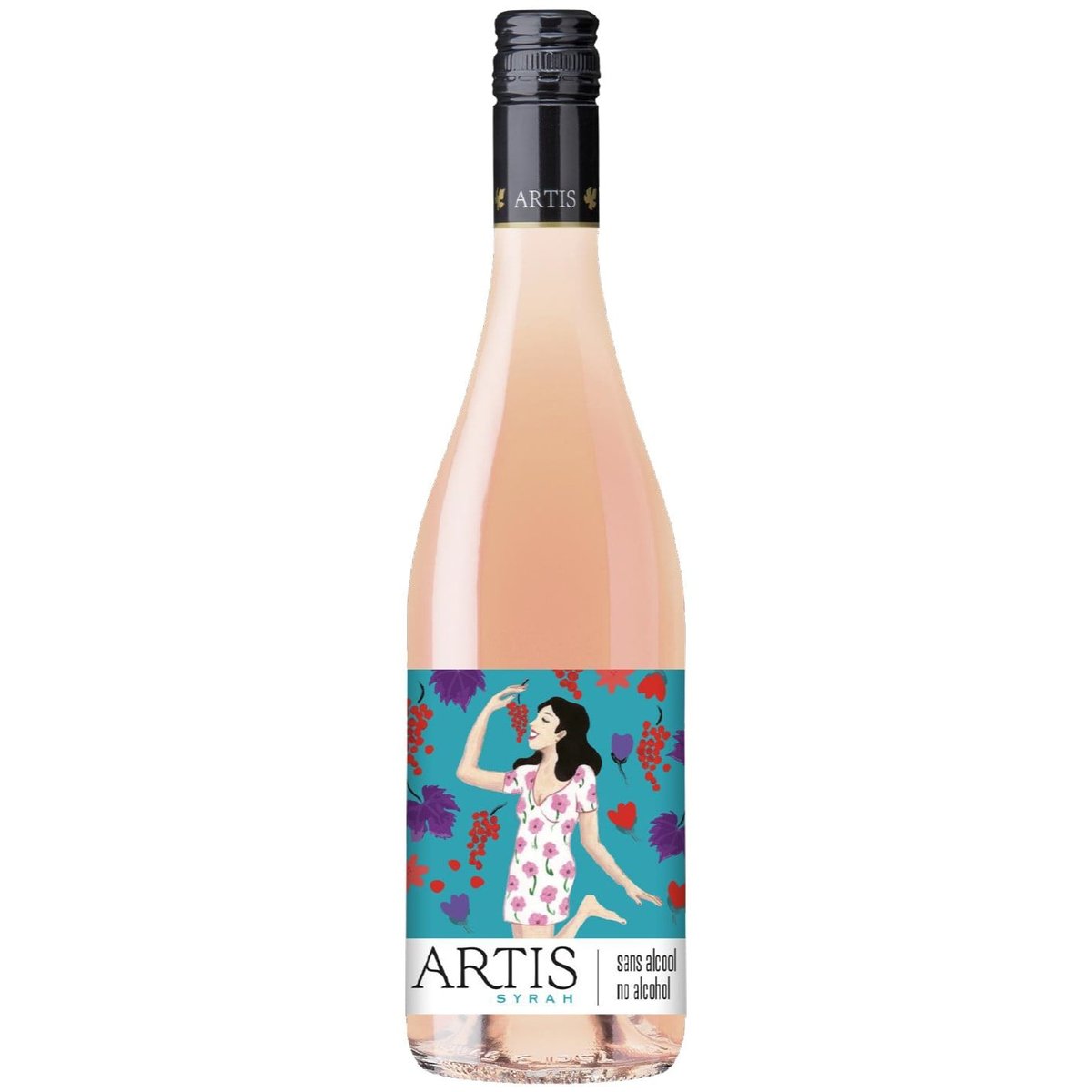 Artis Syrah Rosé odalkoholizované víno