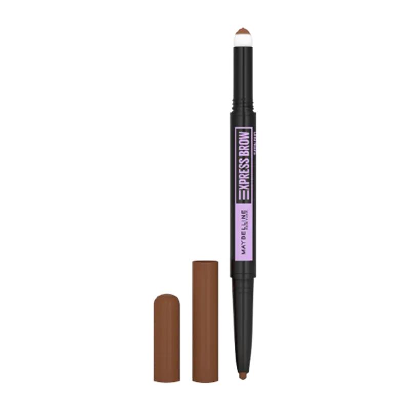 Maybelline Tužka na obočí Express Brow Satin Duo 02 Medium Brown, 1 ks