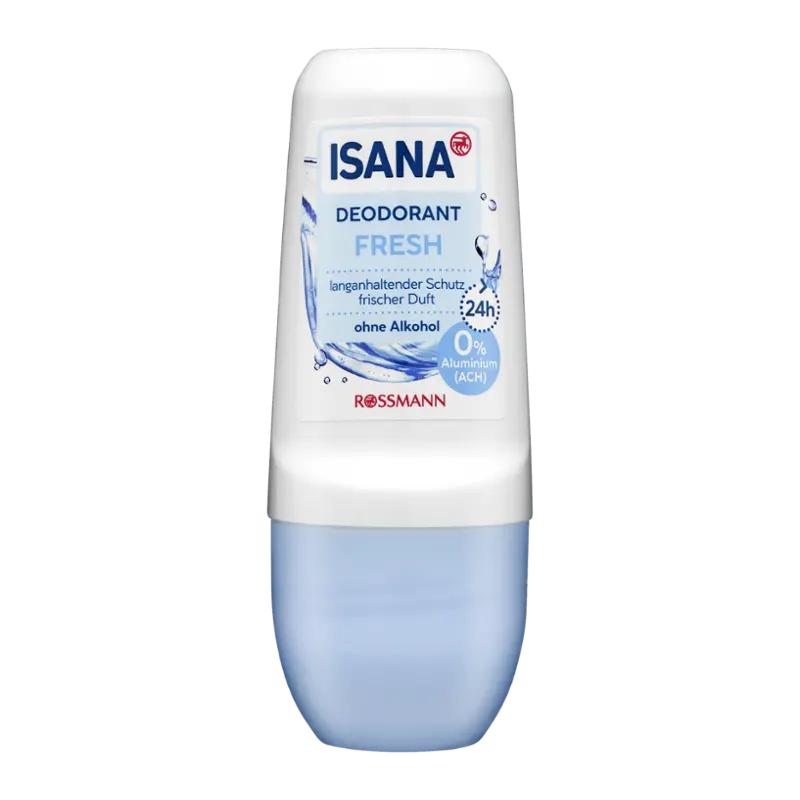 ISANA Deodorant roll-on pro ženy Fresh, 50 ml