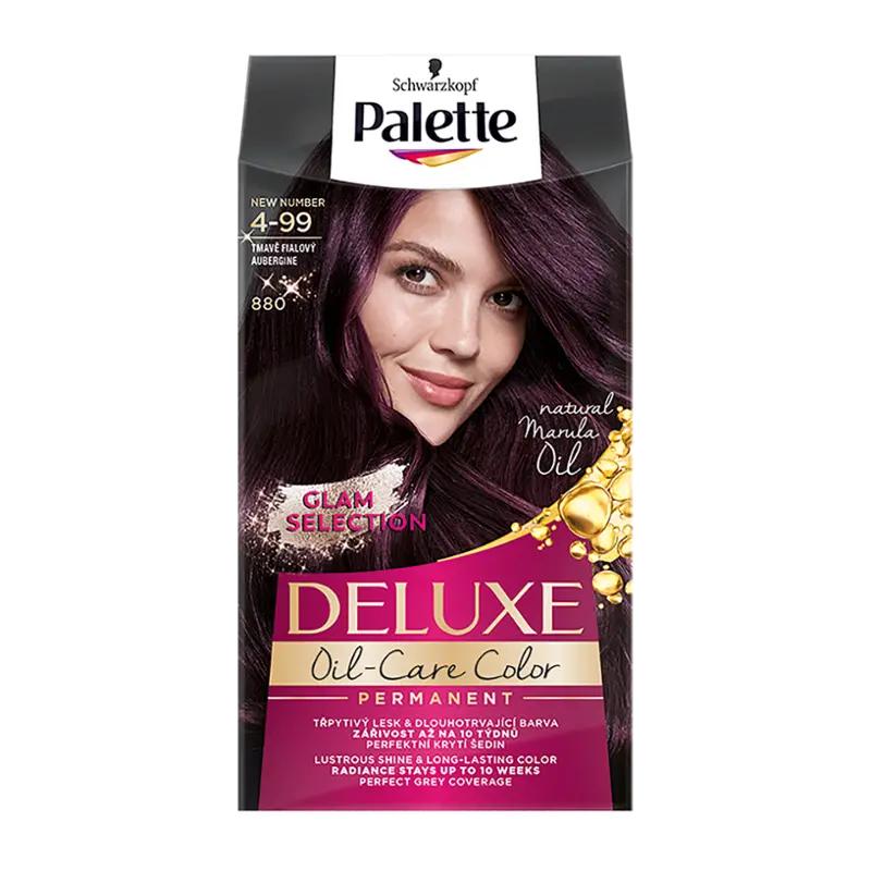 Palette Barva na vlasy Deluxe 4-99 (880) tmavě fialová, 1 ks