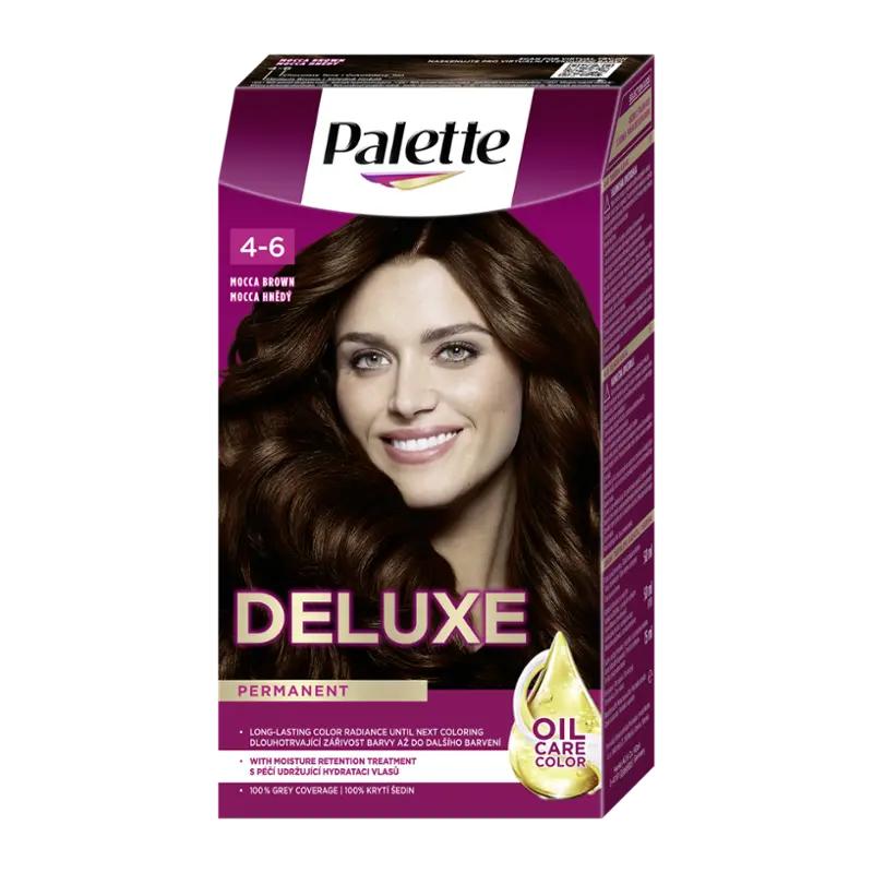 Palette Barva na vlasy Deluxe 4-6 Mocca brown, 1 ks