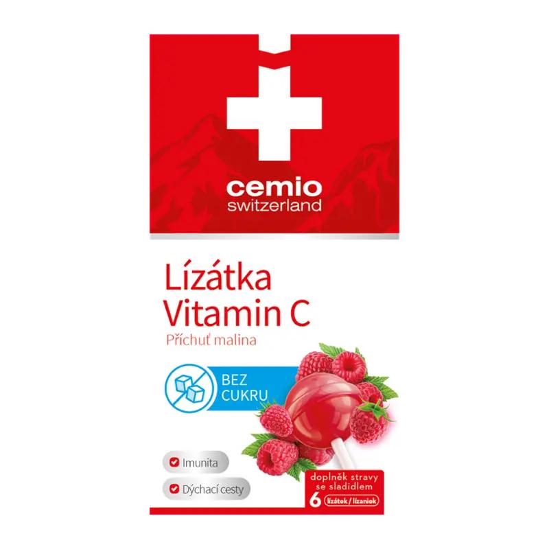 Cemio Lízátka s vitaminem C, 6 ks