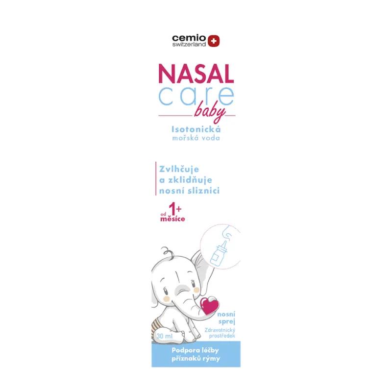 Cemio Nasal Care Isotonická mořská voda BABY, 30 ml