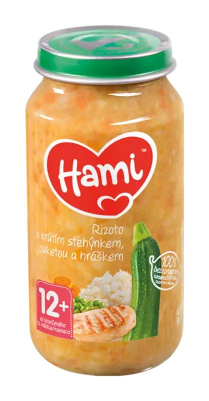 Hami Rizoto s krůtím stehýnkem, cuketou a hráškem, 250 g