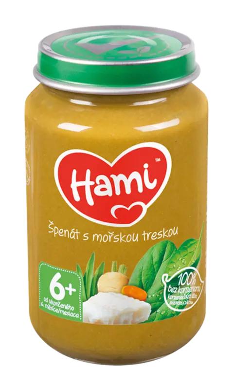 Hami Špenát s mořskou treskou, 200 g