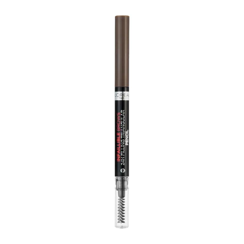 L'Oréal Tužka na obočí Infaillinble Brows 24H Filling Triangular 03 Brunette, 1 ks