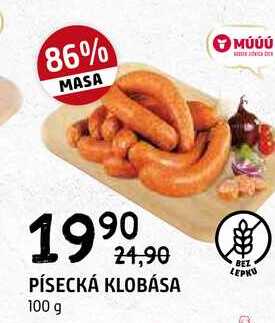 Písecká klobása 100g