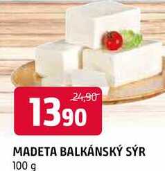 Madeta Balkánský sýr 100g, vybrané druhy