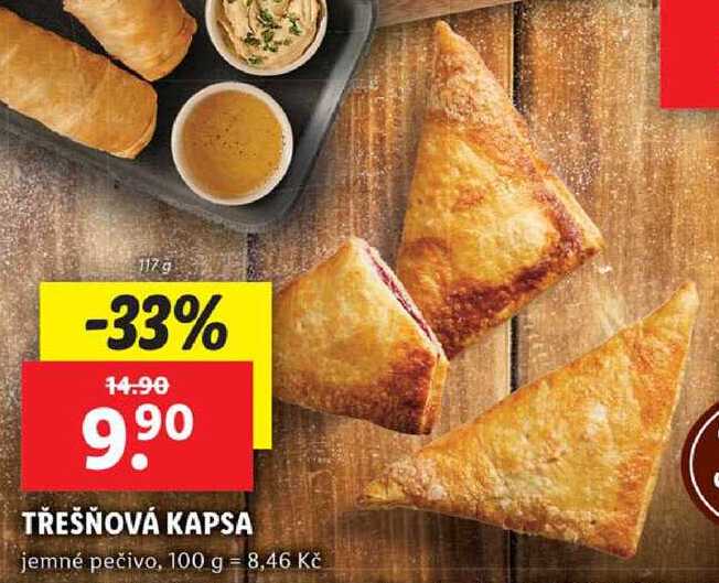 TŘEŠŇOVÁ KAPSA, 117 g