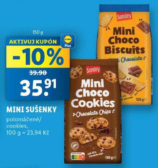 MINI SUŠENKY, 150 g