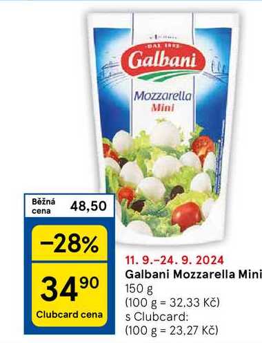 Galbani Mozzarella Mini, 150 g 