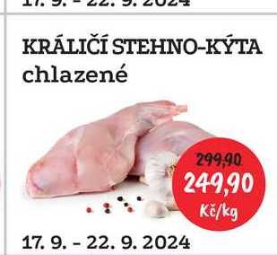 Rabbit Králičí stehno-kýta 1kg chlazené 