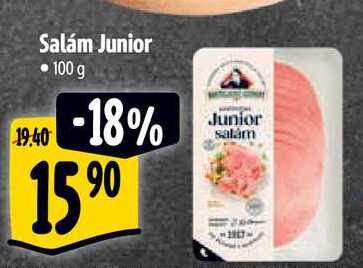 Salám Junior, 100 g 