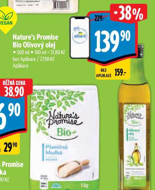   Nature's Promise Bio Olivový olej 500 ml 