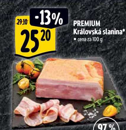   PREMIUM Královská slanina 100 g