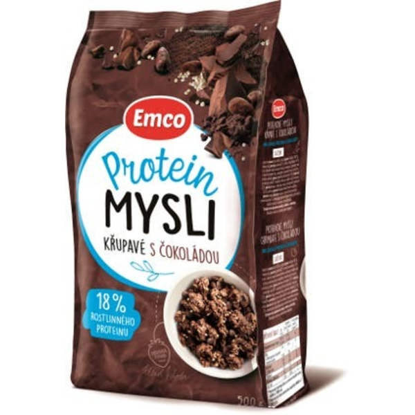 Emco Super Mysli Protein Křupavé Čokoláda & Quinoa