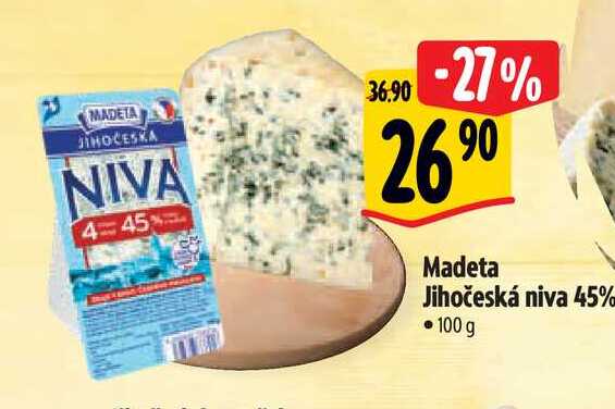  Madeta Jihočeská niva 45% 100 g 