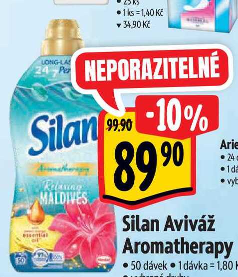   Silan Aviváž Aromatherapy   50 dávek   