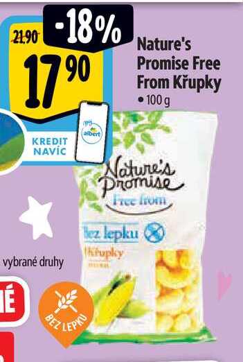   Nature's Promise Free From Křupky • 100g  