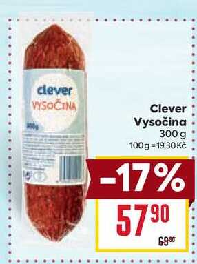 Clever Vysočina 300g