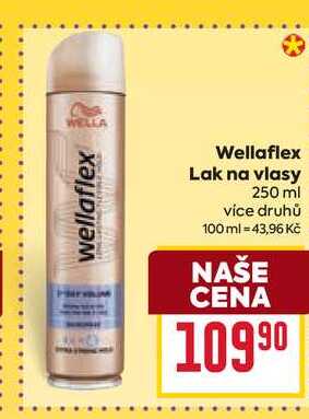 Wellaflex Lak na vlasy 250 ml 