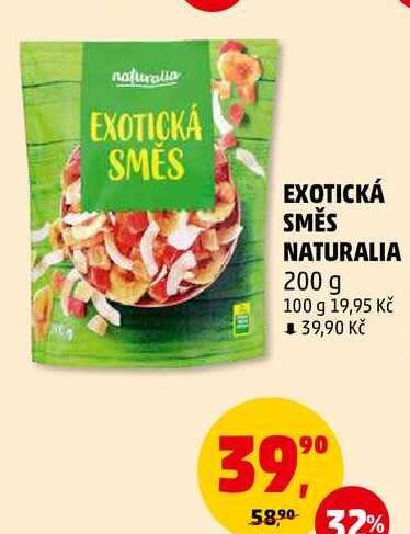 EXOTICKÁ SMĚS NATURALIA, 200 g