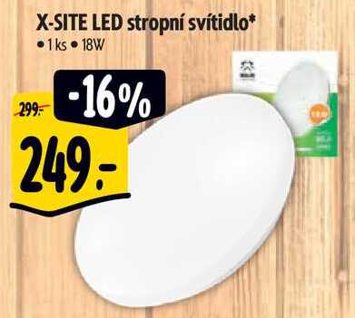 X-SITE LED stropní svítidlo*