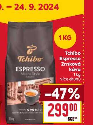 Tchibo Espresso Zrnková Κάνα 1kg