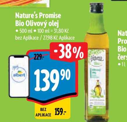 Nature's Promise Bio Olivový olej 500 ml 500 ml