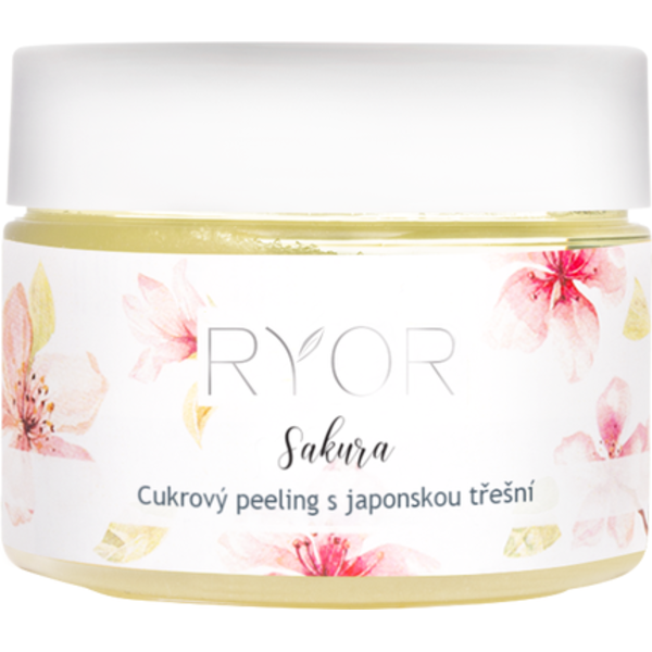 Ryor Sakura Cukrový peeling s japonskou třešní