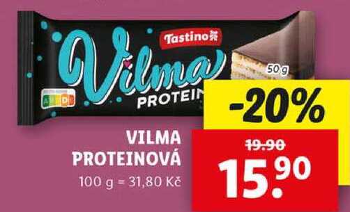 VILMA PROTEINOVÁ, 50 g