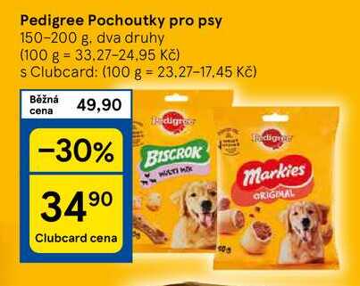 Pedigree Pochoutky pro psy, 150-200 g