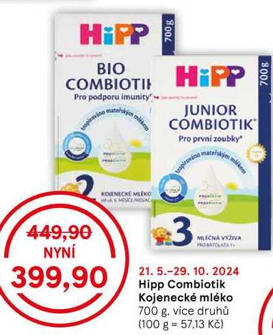 Hipp Combiotik Kojenecké mléko, 700 g