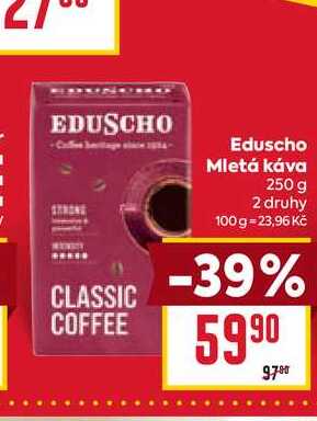 Eduscho Mletá káva 250 g