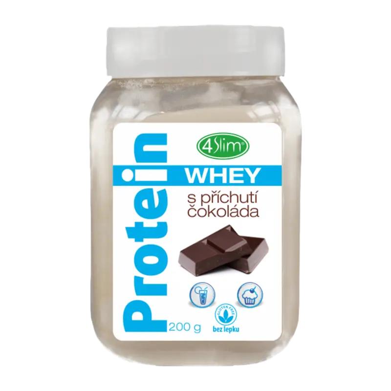 4Slim Whey protein s příchutí čokoláda, 200 g