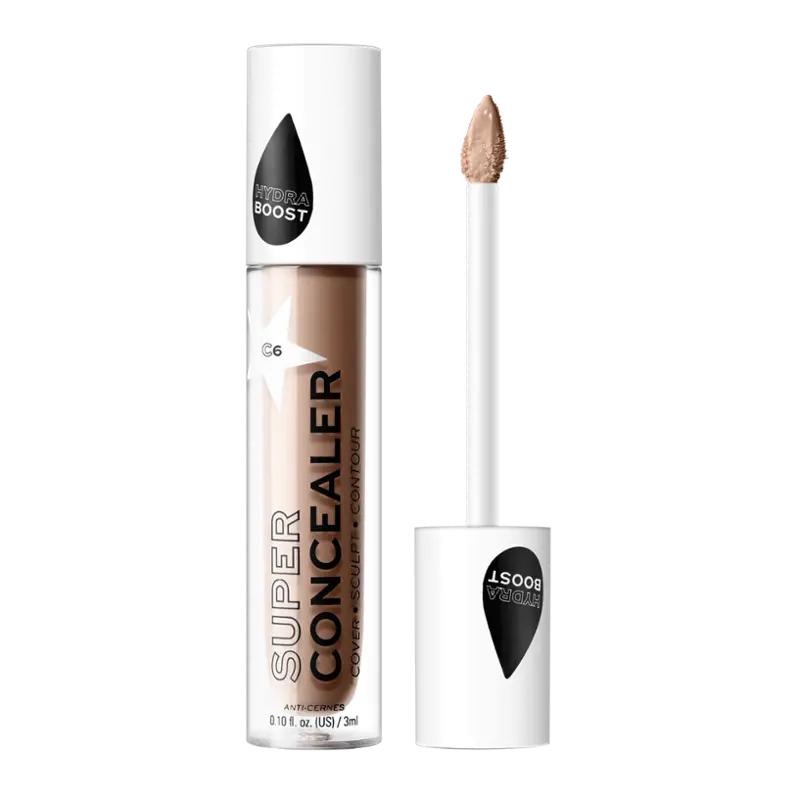 Makeup Revolution Korektor Super Concealer Radiant Matte C6, 1 ks