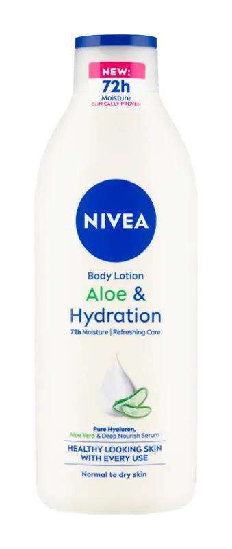 NIVEA Hydratační tělové mléko Aloe, 400 ml